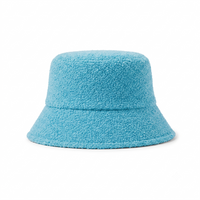 Terry Towelling Flex Bucket Hat thumbnail 103 aquamarine front
