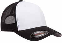 6511 FLEXFIT Structured Trucker Cap with Elastic Mesh thumbnail 5 6511 flexfit structured trucker cap with elastic mesh