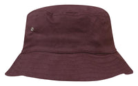 Child's Brushed Sports Twill Bucket Hat - 54cm thumbnail 11