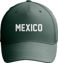 Mexico World Cup Soccer Baseball Cap in Red or Green thumbnail 2 mexico world cup soccer baseball cap in red or green