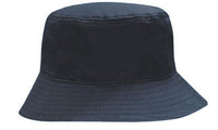 Breathable Poly Twill Bucket Hat with Sewn Eyelets thumbnail 11