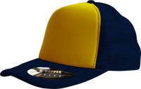 Rapper Flex High Crown Trucker Cap with Mesh Panels thumbnail 193 rapper flex trucker - madhats.com.au