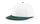 White/Dark Green