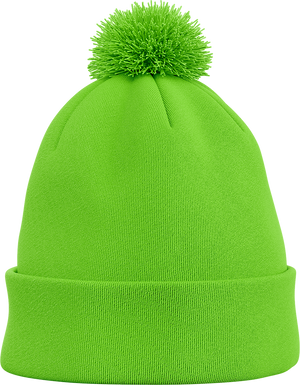 FLEX Acrylic POM POM BEANIE