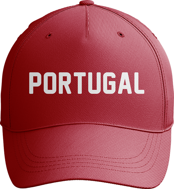 Portugal World Cup Soccer Baseball Cap with Bold Lettering