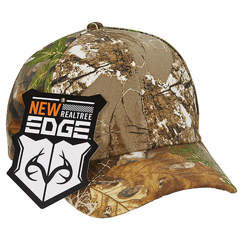 Realtree EDGE Mid Crown 6-Panel Structured Cap
