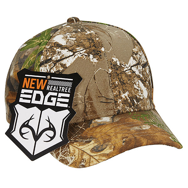 Realtree EDGE Mid Crown 6-Panel Structured Cap