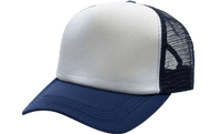 Rapper Flex High Crown Trucker Cap with Mesh Panels thumbnail 1 rapper flex trucker - madhats.com.au