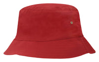 Child's Brushed Sports Twill Bucket Hat - 54cm thumbnail 9