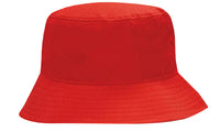 Breathable Poly Twill Bucket Hat with Sewn Eyelets thumbnail 8