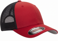 6511 FLEXFIT Structured Trucker Cap with Elastic Mesh thumbnail 9 6511 flexfit structured trucker cap with elastic mesh