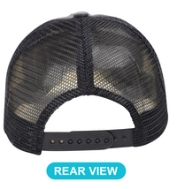 GTO Enzyme Washed Destroyed Trucker Cap with Mesh Back thumbnail 74 gto enzyme washed trucker - madhats.com.au