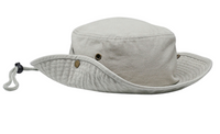 OZZIE Garment Washed Surf Hat with Adjustable Chin Cord thumbnail 2 ozzie garment washed surf hat with adjustable chin cord