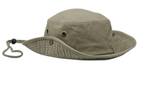 OZZIE Garment Washed Surf Hat with Adjustable Chin Cord thumbnail 4 ozzie garment washed surf hat with adjustable chin cord