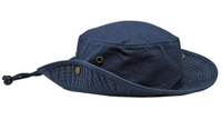 OZZIE Garment Washed Surf Hat with Adjustable Chin Cord thumbnail 3 ozzie garment washed surf hat with adjustable chin cord