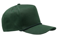 5 Panel Chino Cap with Distinctive Front Rope Detail thumbnail 3 5 panel chino cap with distinctive front rope detail