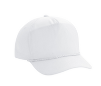 5 Panel Chino Cap with Distinctive Front Rope Detail thumbnail 2 5 panel chino cap with distinctive front rope detail