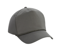 5 Panel Chino Cap with Distinctive Front Rope Detail thumbnail 4 5 panel chino cap with distinctive front rope detail