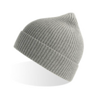 Andy Recycled Rib-Knit Beanie with Roll-Up Cuff thumbnail 3 andy recycled beanie - madhats.com.au