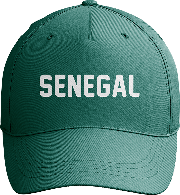 Senegal World Cup Soccer Baseball Cap with Adjustable Fit