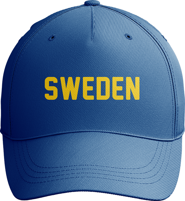 Sweden World Cup Soccer Baseball Cap with Adjustable Fit