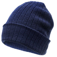 Wool Blend Cable Knit Beanie with Rollback Design thumbnail 1