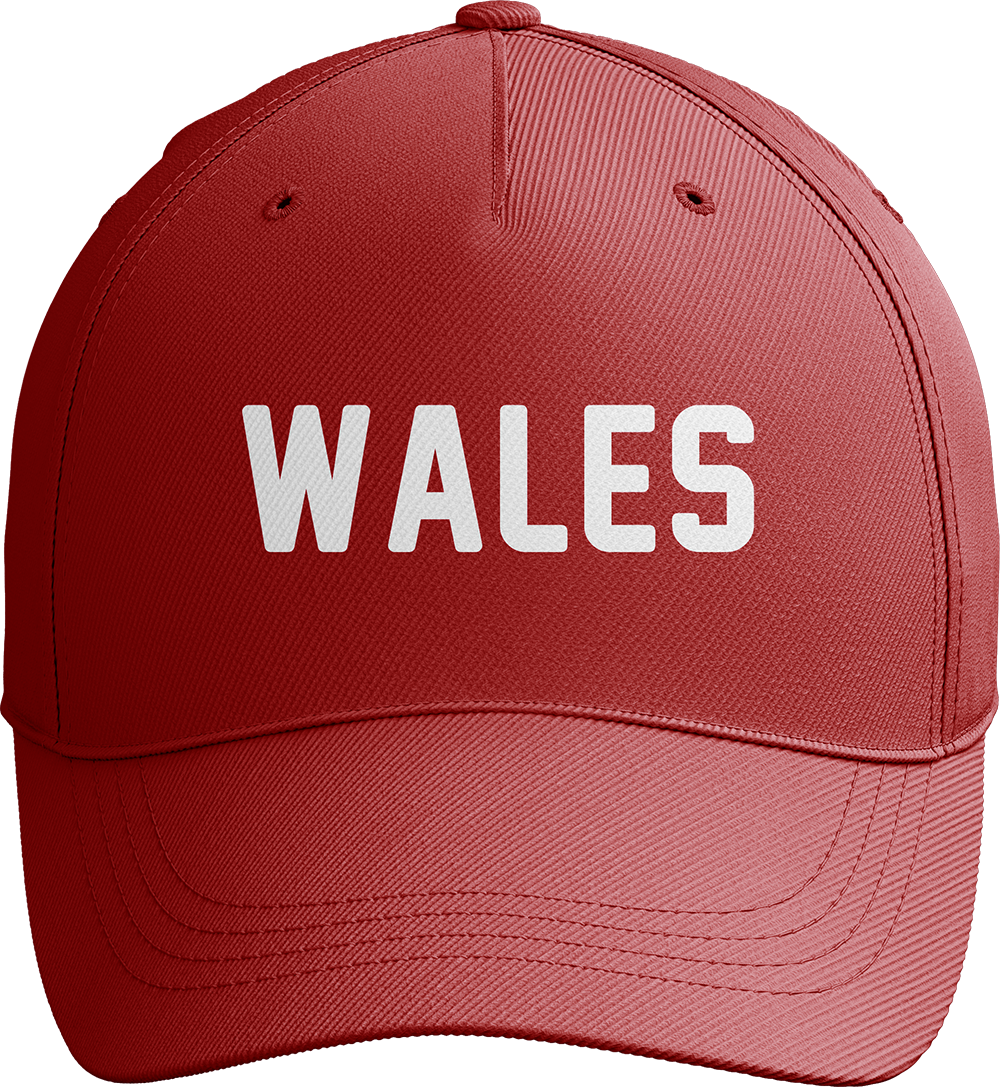 Wales World Cup Red Soccer Baseball Cap