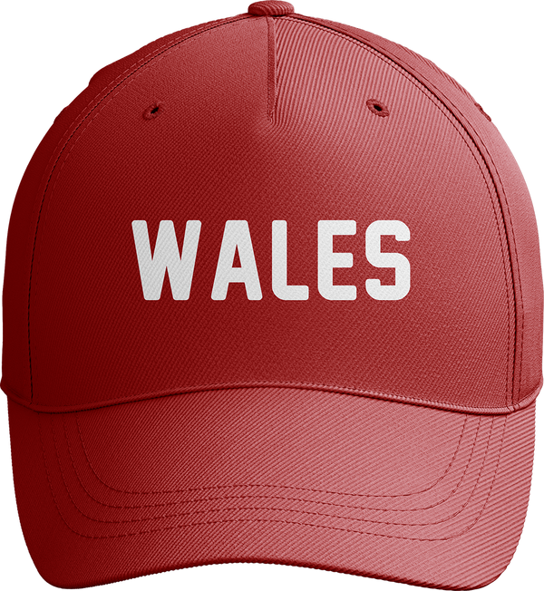 Wales World Cup Red Soccer Baseball Cap