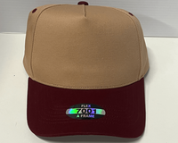 A Frame Flex Cap with Adjustable Snapback and Premium Cotton thumbnail 180 a frame flex cap - madhats.com.au