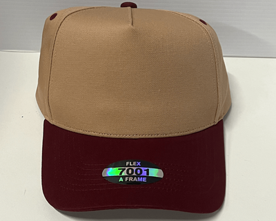 A Frame Flex Cap with Adjustable Snapback and Premium Cotton