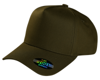 A Frame Flex Cap with Adjustable Snapback and Premium Cotton thumbnail 129 a frame flex cap - madhats.com.au