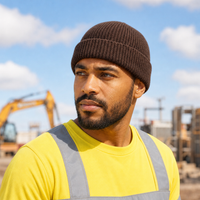 Premium Lambswool Flex Beanie with Cuff – Ultra Soft & Warm thumbnail 101 brown moodboard