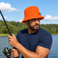 Flex Kindy Bucket Hat thumbnail 78 orange moodboard