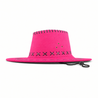 Cowboy Hat thumbnail 18 hot pink left