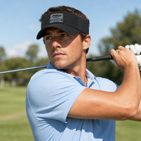 Pro Series Breathable Adjustable Sports Visor thumbnail 7 black moodboard