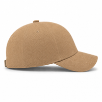 A Frame Flex Cap with Adjustable Snapback and Premium Cotton thumbnail 161 camel right