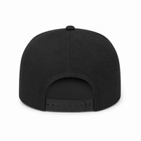 OTTO CAP 5-Panel Mid Profile Structured Baseball Cap thumbnail 5 black back