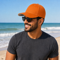 6277 FLEXFIT Structured Baseball Cap thumbnail 106 orange moodboard