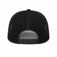 Ottocap 32285 A-Frame 5-Panel Mesh Back Trucker Hat thumbnail 21 black back