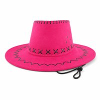 Cowboy Hat thumbnail 17 hot pink front