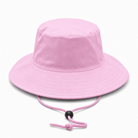 Flex Premium Surf Hat With Break-Away Strap thumbnail 75 light pink back