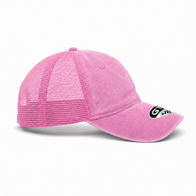 GTO Enzyme Washed Trucker Cap with Adjustable Mesh Back