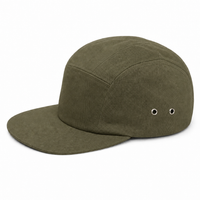 Flex R165 Premium Cotton 5-Panel Adjustable Cap thumbnail 82 military angle