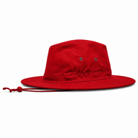 Slouch Hat Break-away Clip thumbnail 39 red left