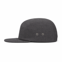 Flex R165 Premium Cotton 5-Panel Adjustable Cap thumbnail 49 charcoal left