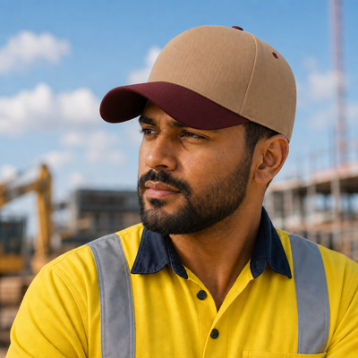 A Frame Flex Cap with Adjustable Snapback and Premium Cotton