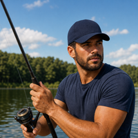 Classic Stone Washed Dad Hat with Metal Buckle Closure thumbnail 9