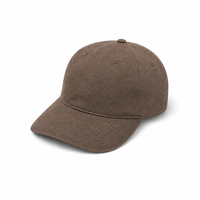 1156 Classic Canvas Cap in Multiple Premium Colors thumbnail 14 walnut angle