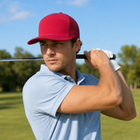 R168 Trucker Hat with Breathable Mesh and Adjustable Fit thumbnail 67 cardinal moodboard