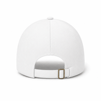 A Frame Sandwich Flex Cap with Premium Cotton and Adjustable Snapback thumbnail 22 white black back